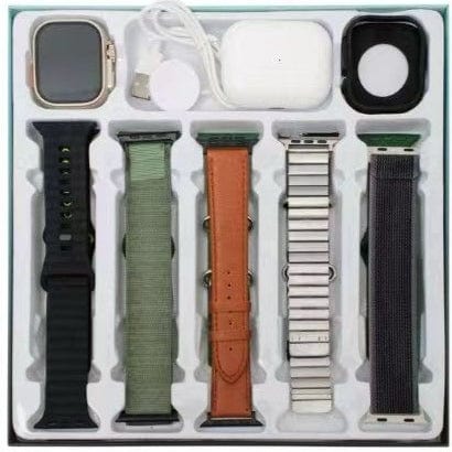 Ultra-2(12+1) watch with earpods second generation and 10 different straps