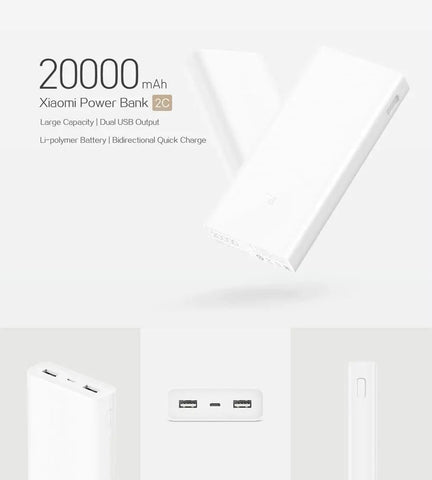 Original Redmi MI 20000 Mah 3.7V