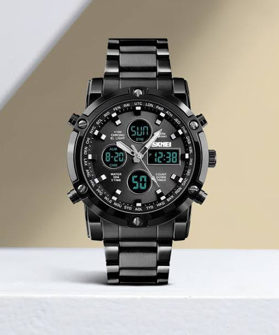 Skmei – 1389 – Dual Display Waterproof Watch