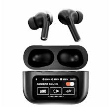 AIRPODS A9 PRO Touch Screen ANC/ENC Noise Reduction, Touch Control Wireless Headset TWS Noise Cancelling Earbud Bluetooth 5.4 Wireless Earbuds