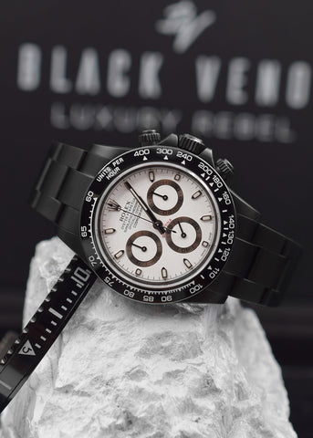 Rolex Cosmograph Daytona Black Oyster Bracelet Watch